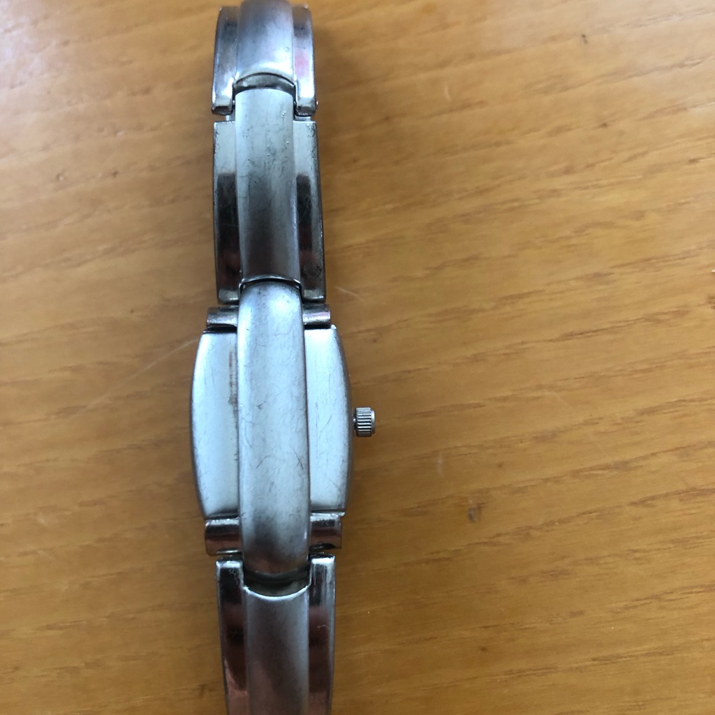 Silver Metal Bracelet Watch